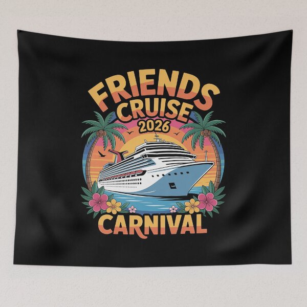 Item preview, Friends Cruise 2026 Cruise Squad 2026 Friend Group designed and sold by KristieRamsey.