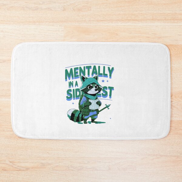 Item preview, Mentally in a Side Quest pod slogan designed and sold by SloganSauce.