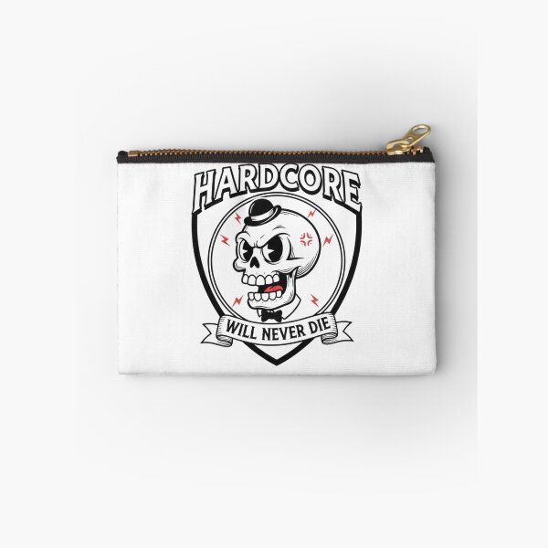 Item preview, Hardcore will never die skull designed and sold by RichTeeDesigns.