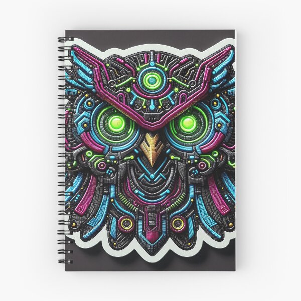 Item preview, Cyberpunk Night Owl Neon Patch designed and sold by zagaza.