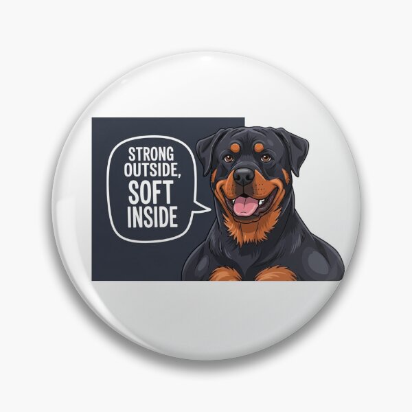 Item preview, Rottweiler Big Heart Cartoon designed and sold by josiasalves65.