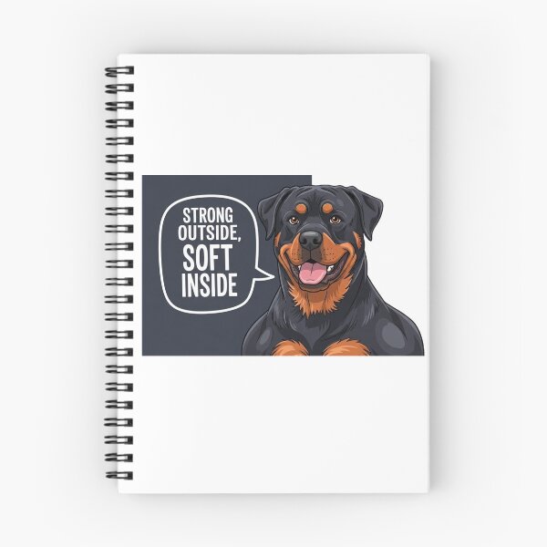 Item preview, Rottweiler Big Heart Cartoon designed and sold by josiasalves65.