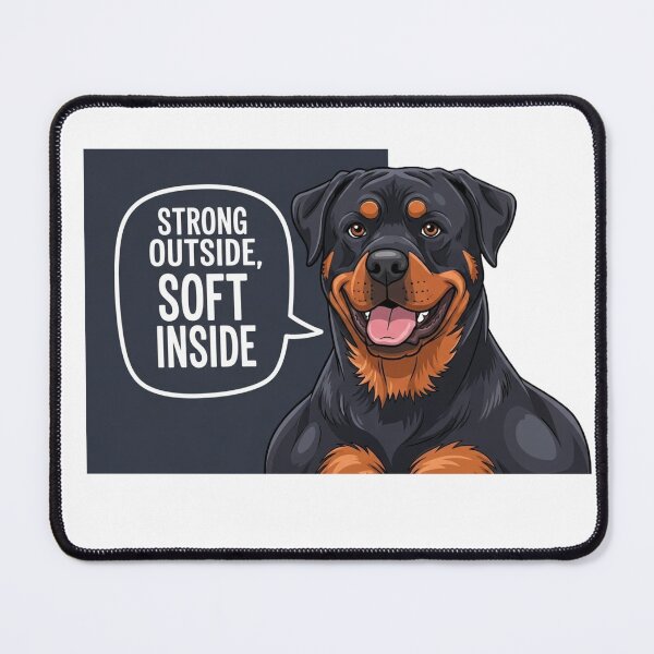 Item preview, Rottweiler Big Heart Cartoon designed and sold by josiasalves65.
