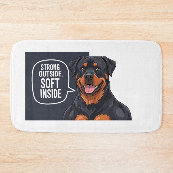 Item preview, Rottweiler Big Heart Cartoon designed and sold by josiasalves65.