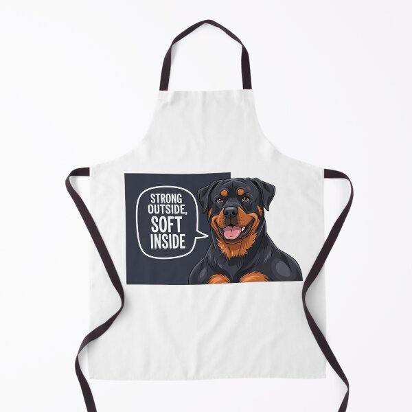 Item preview, Rottweiler Big Heart Cartoon designed and sold by josiasalves65.