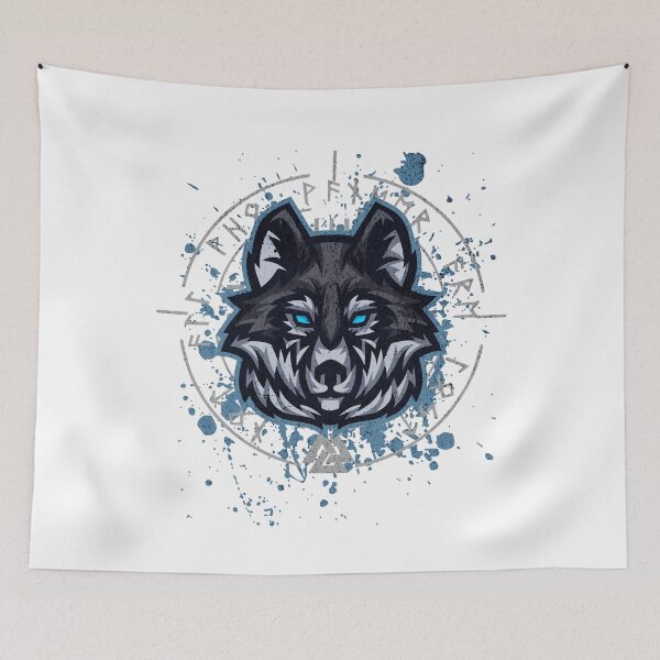 Item preview, Viking Wolf Warrior designed and sold by Rich Summers Art.