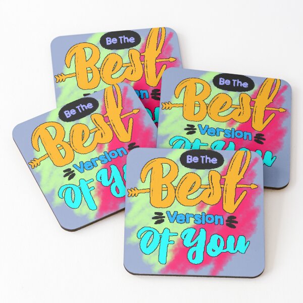 Item preview, Be the best version of yourself – Motivational phrase for personal growth designed and sold by AstronautMerch.