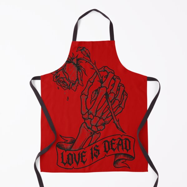 Item preview, anti valentime day LOVE IS DEAD designed and sold by Everyday Epics.