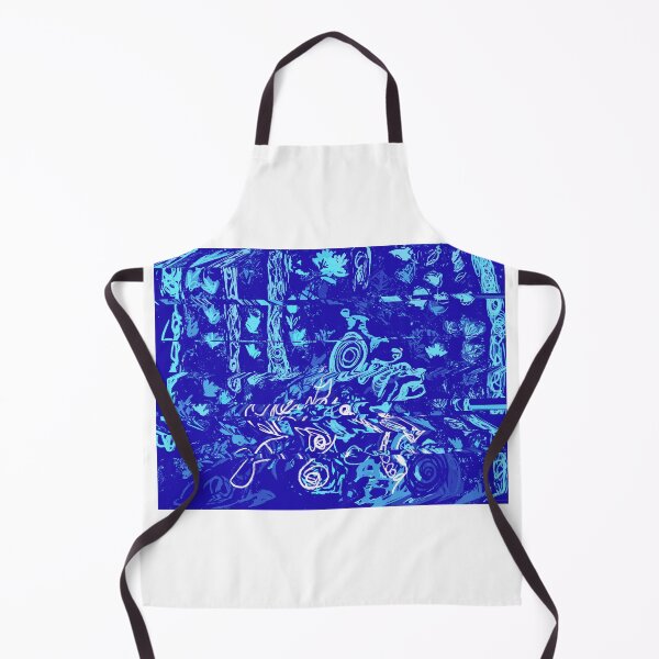 Item preview, Creative play blue glitched path of peace designed and sold by Aimzeescrazycreations.