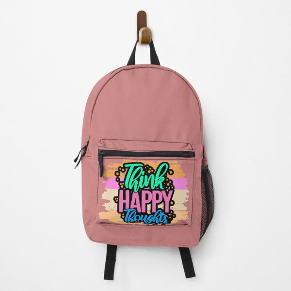 Item preview, Think Happy Thoughts – Positive and Motivational Phrases with Good Vibes designed and sold by AstronautMerch.