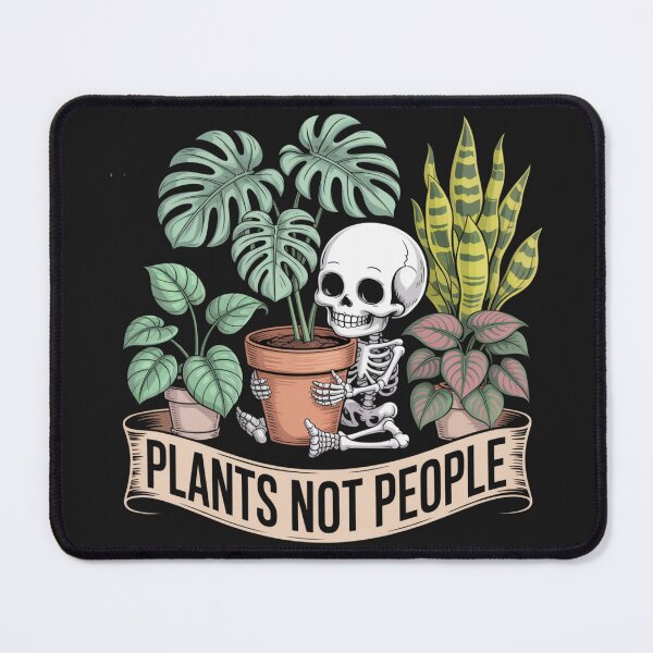 Item preview, Plants Not People - Cute Skeleton Gardener Aesthetic designed and sold by Pukisdaizi.