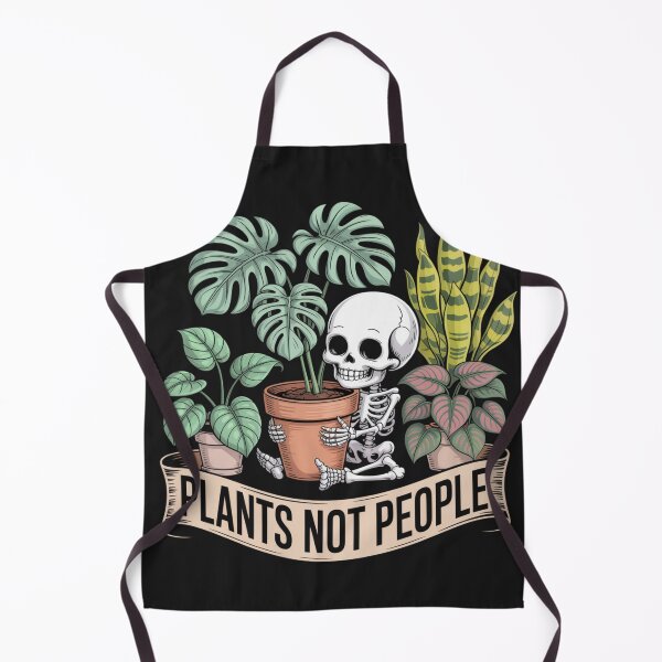 Item preview, Plants Not People - Cute Skeleton Gardener Aesthetic designed and sold by Pukisdaizi.