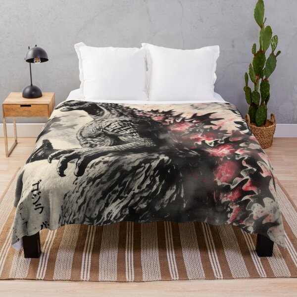 Item preview, Godzilla Kaiju Monster Sumi-e designed and sold by AnimeArsenalPrints.