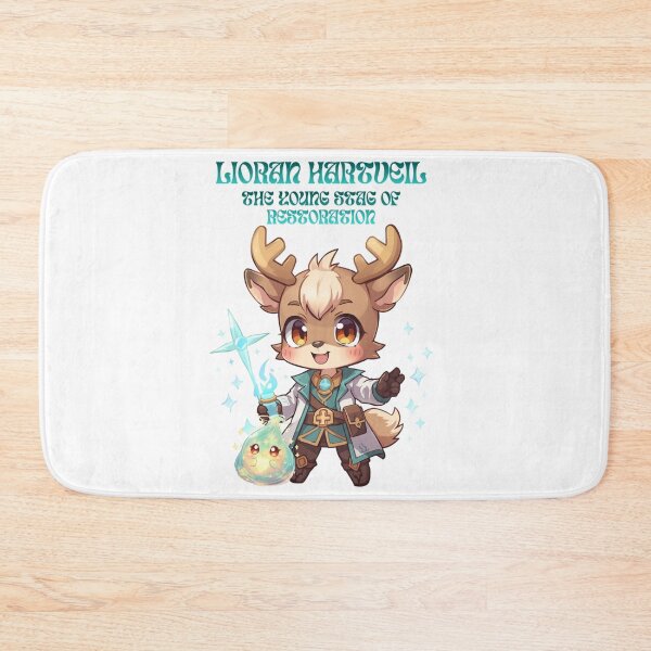 Item preview, Lioran Hartveil – Young Stag of Restoration | Fantasy Deer Healer Doctor designed and sold by Monzora.