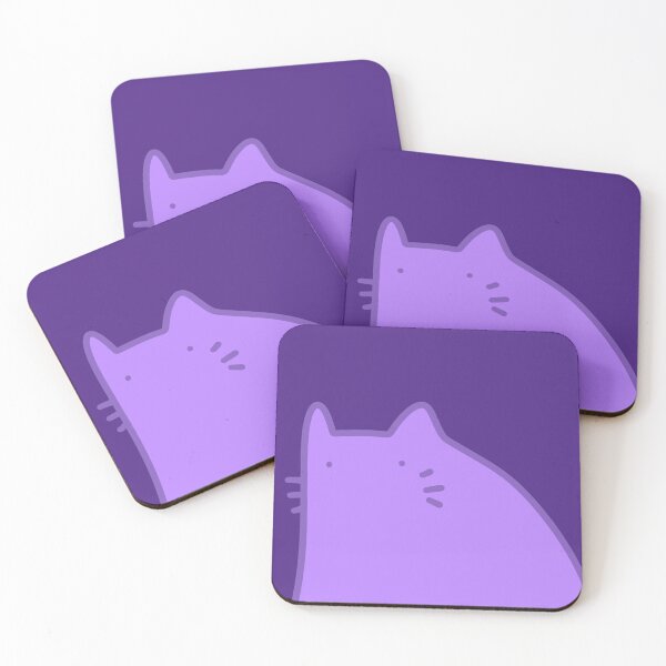 Item preview, Purple cat designed and sold by H4ppyFace2Trace.