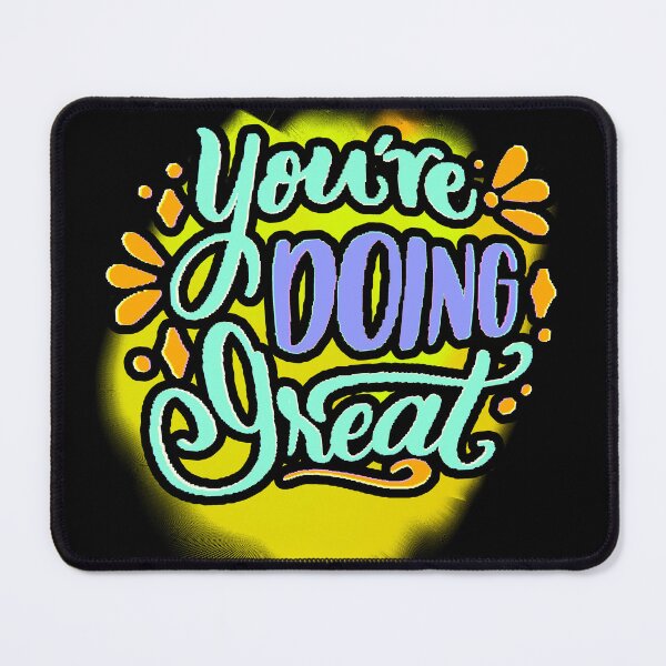 Item preview, You're Doing Great – Motivational Phrase with Modern and Beautiful Typography designed and sold by AstronautMerch.