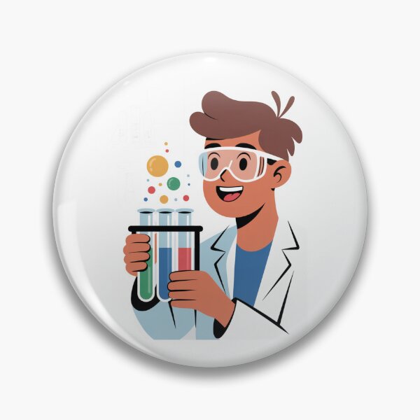 Item preview, Lab Tech With Test Tubes designed and sold by McVrax.