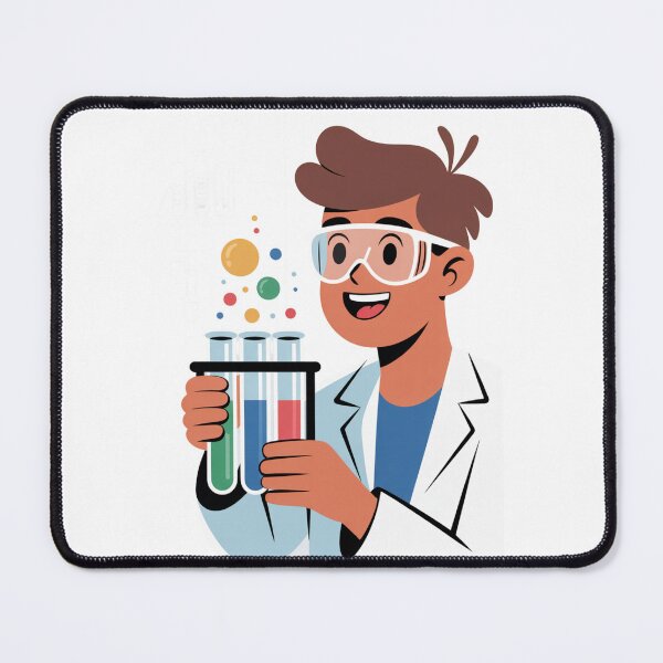Item preview, Lab Tech With Test Tubes designed and sold by McVrax.