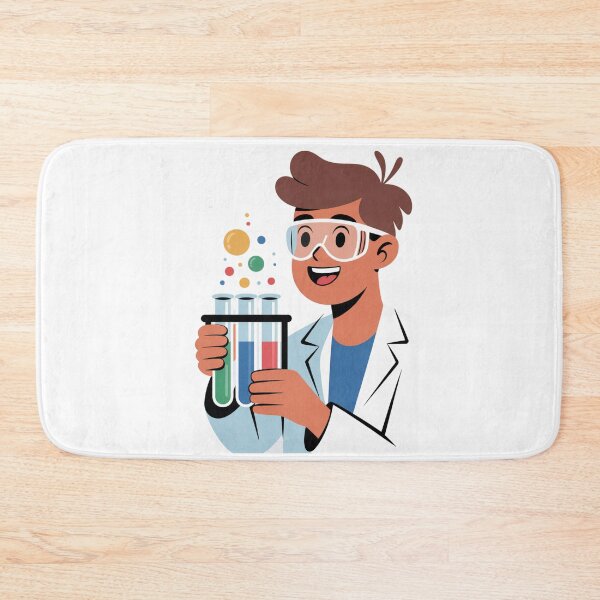 Item preview, Lab Tech With Test Tubes designed and sold by McVrax.
