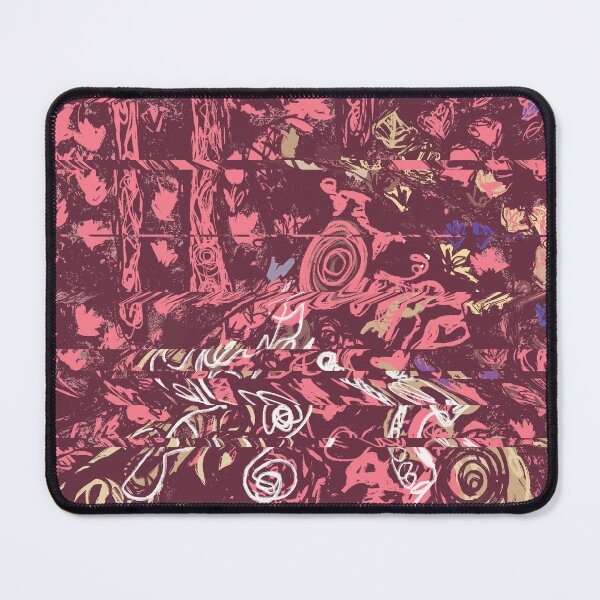 Item preview, Pink and brown glitched path of peace  designed and sold by Aimzeescrazycreations.