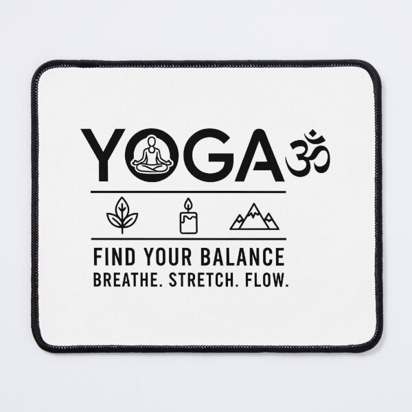 Item preview, Yoga Find Your Balance Spiritual Design designed and sold by Fuechse.