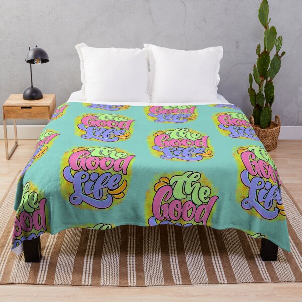 Item preview, The Good Life – Graffiti Style Phrase with Modern and Urban Typography designed and sold by AstronautMerch.