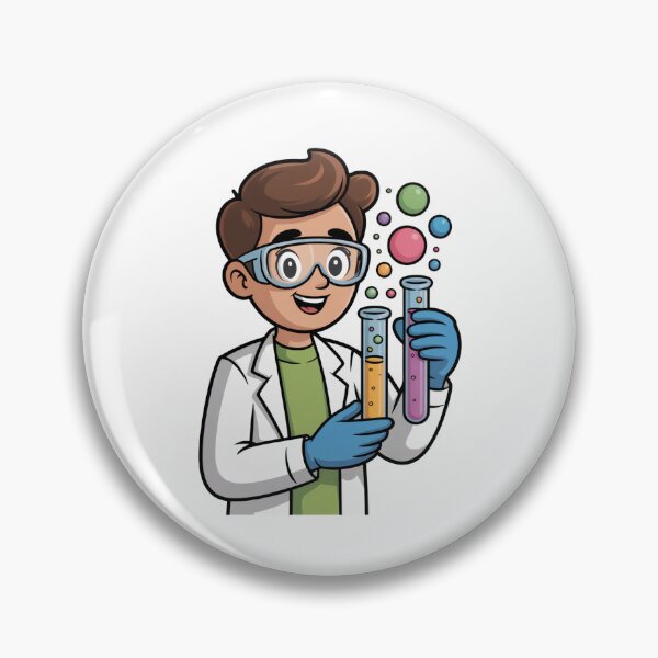Item preview,  Lab Tech With Test Tubes designed and sold by McVrax.