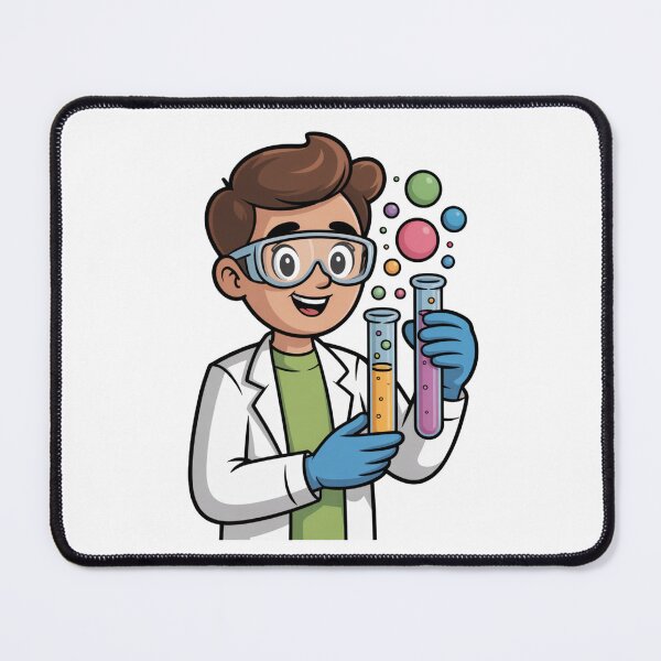 Item preview, Lab Tech With Test Tubes designed and sold by McVrax.