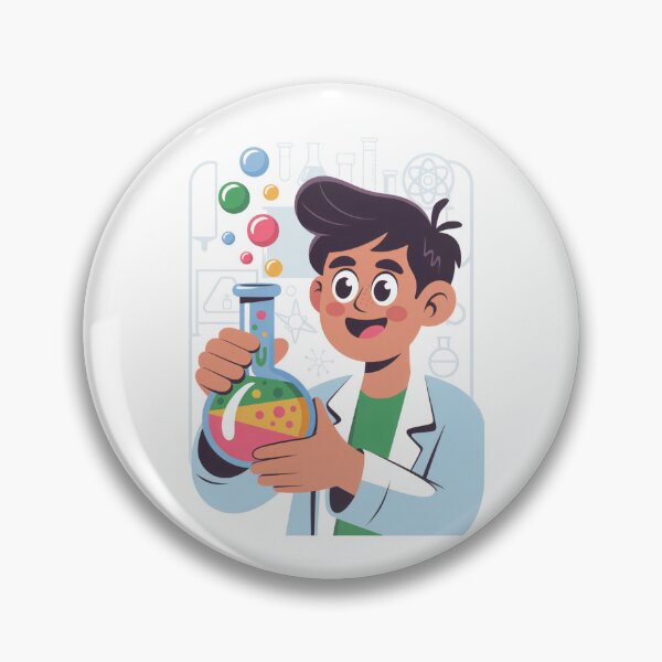 Item preview, Lab Tech With Test Tubes designed and sold by McVrax.