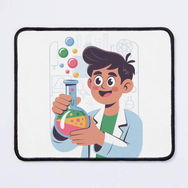 Item preview, Lab Tech With Test Tubes designed and sold by McVrax.