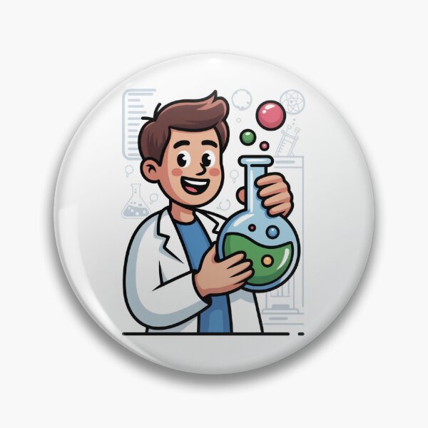 Item preview, Lab Tech With Test Tubes designed and sold by McVrax.