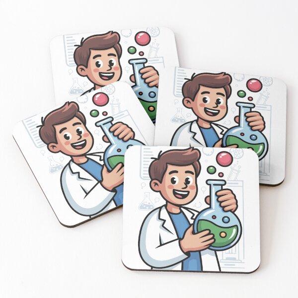 Item preview, Lab Tech With Test Tubes designed and sold by McVrax.
