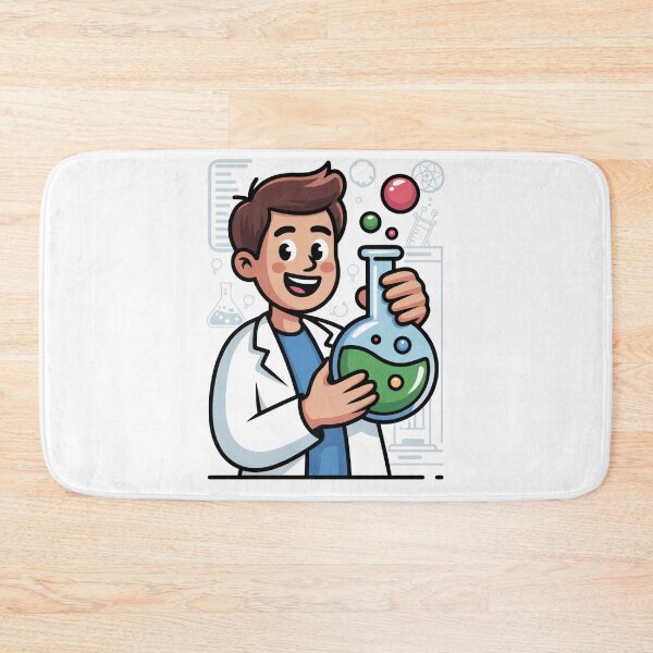 Item preview, Lab Tech With Test Tubes designed and sold by McVrax.