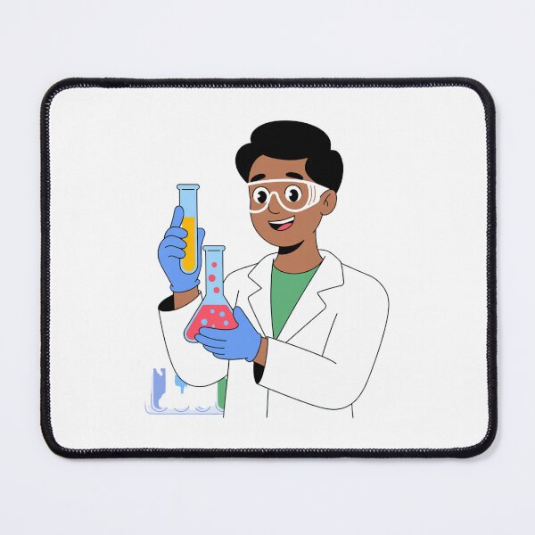 Item preview, Lab Tech With Test Tubes designed and sold by McVrax.