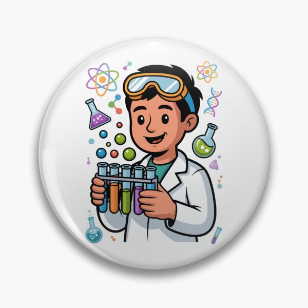 Item preview,  Lab Tech With Test Tubes designed and sold by McVrax.
