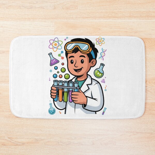 Item preview,  Lab Tech With Test Tubes designed and sold by McVrax.