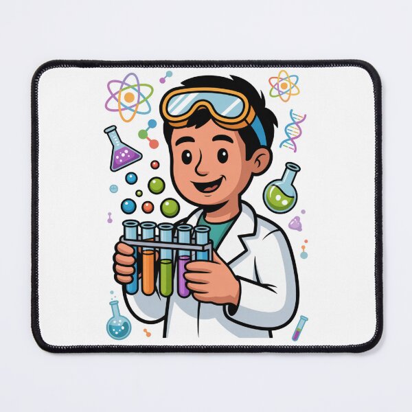 Item preview,  Lab Tech With Test Tubes designed and sold by McVrax.