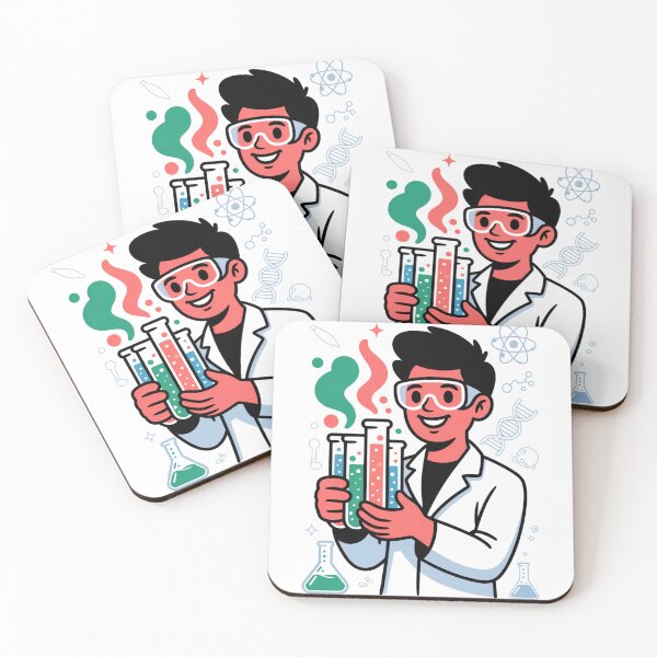 Item preview, Lab Tech With Test Tubes designed and sold by McVrax.
