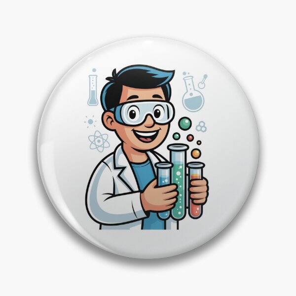Item preview, Lab Tech With Test Tubes designed and sold by McVrax.