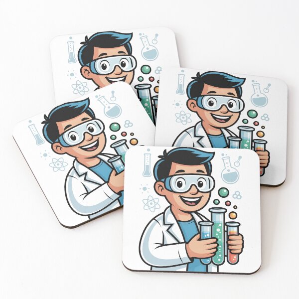 Item preview, Lab Tech With Test Tubes designed and sold by McVrax.