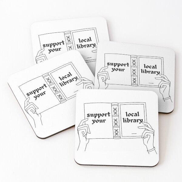 Item preview, Support Your Local Library designed and sold by lavndershrtdays.