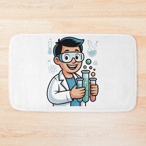 Item preview, Lab Tech With Test Tubes designed and sold by McVrax.