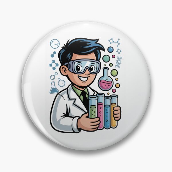 Item preview,  Lab Tech With Test Tubes designed and sold by McVrax.