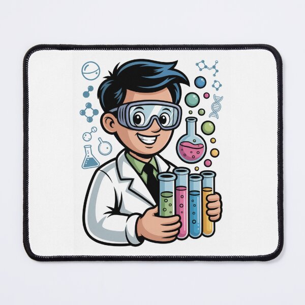 Item preview,  Lab Tech With Test Tubes designed and sold by McVrax.