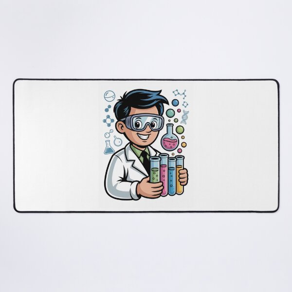 Item preview, Lab Tech With Test Tubes designed and sold by McVrax.