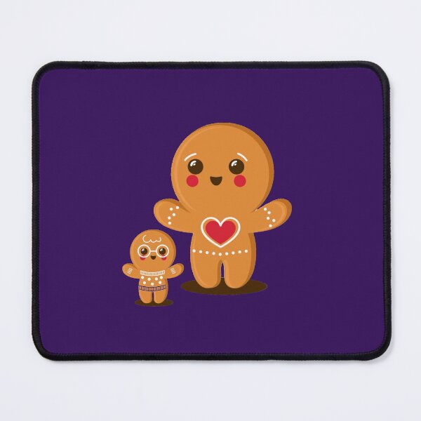 Item preview,  Cute New Year Gingerbread Cookies Cartoon with Glasses designed and sold by nada-art.