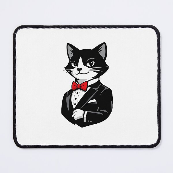 Item preview,  Dapper Cat – Classy Tuxedo Logo designed and sold by Dax Studio.