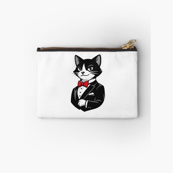 Item preview,  Dapper Cat – Classy Tuxedo Logo designed and sold by Dax Studio.
