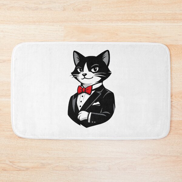 Item preview,  Dapper Cat – Classy Tuxedo Logo designed and sold by Dax Studio.