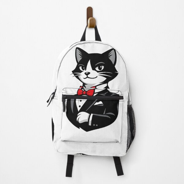 Item preview,  Dapper Cat – Classy Tuxedo Logo designed and sold by Dax Studio.